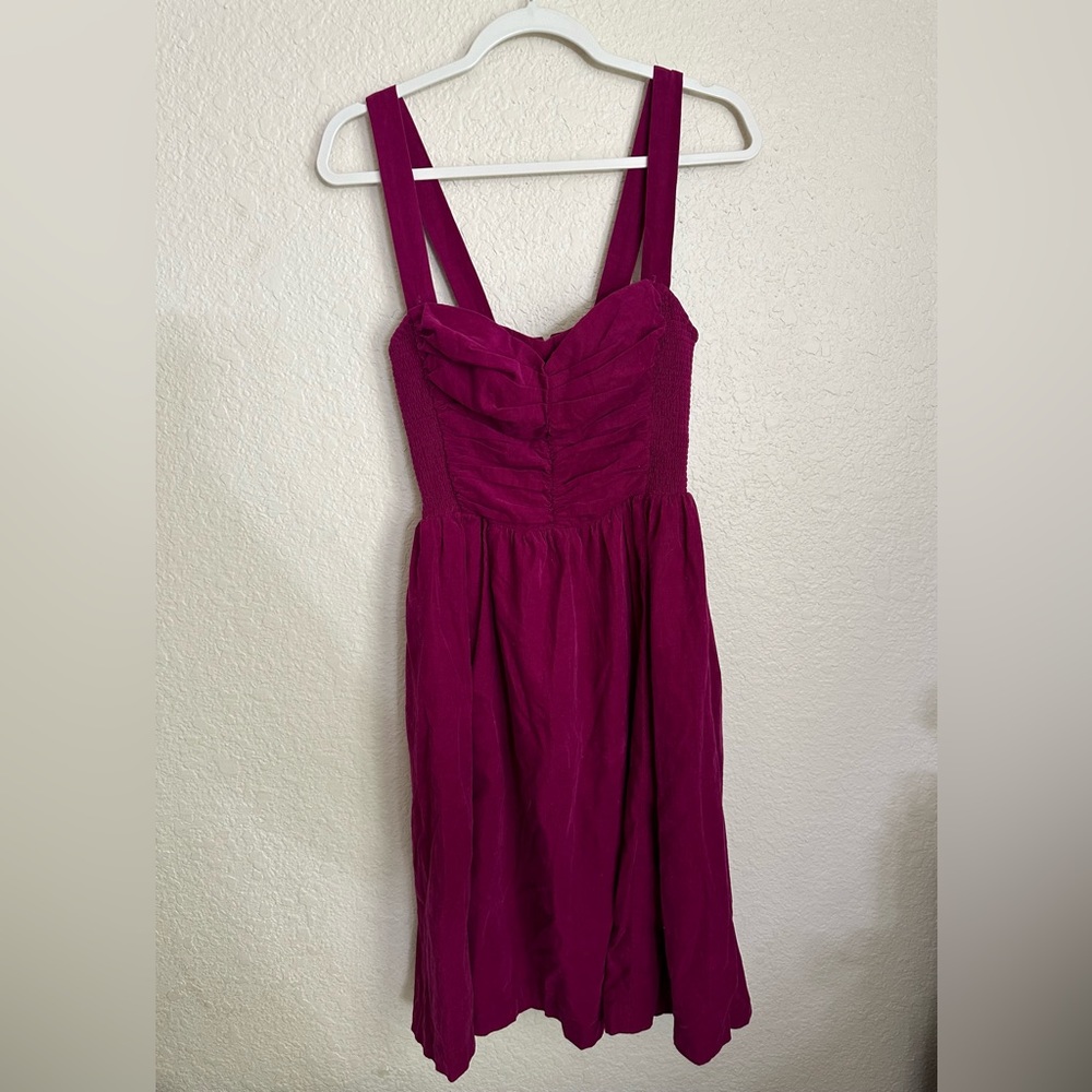 Plum dress